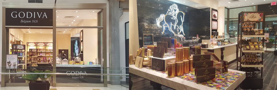 Godiva The Bellevue Collection Mall in Bellevue, WA | Gourmet Chocolate ...