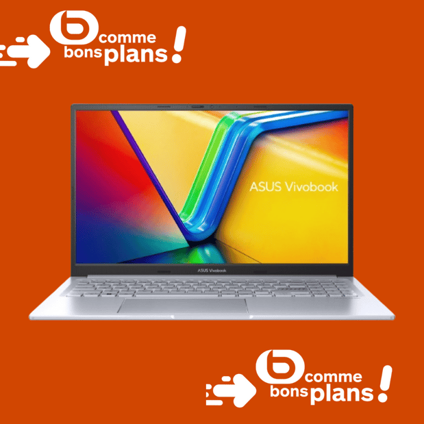 Image d'un ordinateur portable ASUS en promotion dans votre magasin Boulanger à Bourg-en-Bresse
