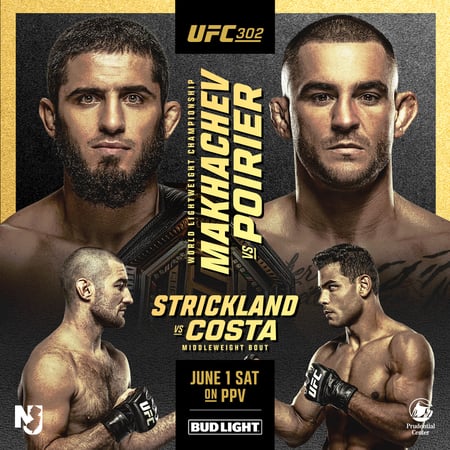 UFC 302 Poster