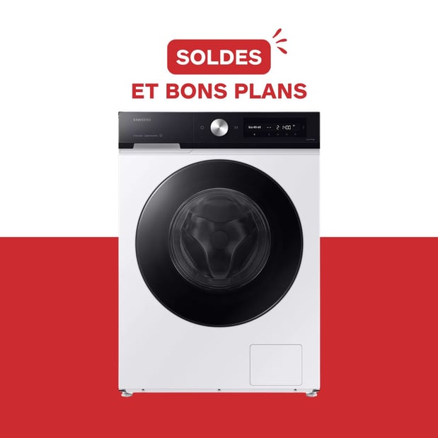 Machine à laver hublot Samsung au sein du magasin Boulanger Aix-en-Provence proche de Puyricard, Salon de Provence, Aix-les-milles et Pertuis