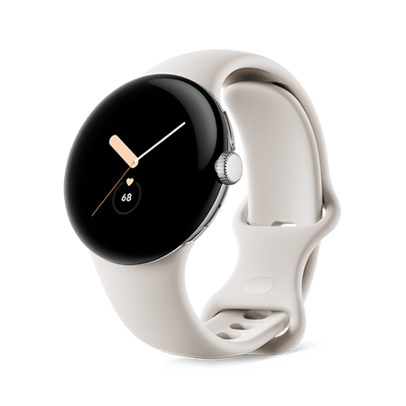 Google Pixel reloj Wifi. El primer reloj inteligente diseñado por Google. Cuenta con una pantalla OLED de 1,2" y el nuevo sistema operativo Wear de Google. Haz cosas sobre la marcha con Google Assistant, Maps, Wallet, Calendar y Gmail. Además, disfruta de una vida más saludable con el seguimiento del sueño, la frecuencia cardíaca y la actividad en Fitbit.