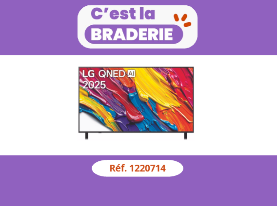 TV LED LG 65QNED84A 2025 (164cm)