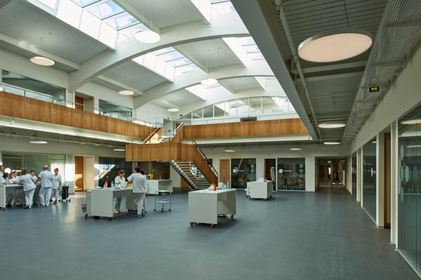 La Source consacre 2’500 m2 à la simulation des soins dans ses tout nouveaux locaux à Beaulieu.