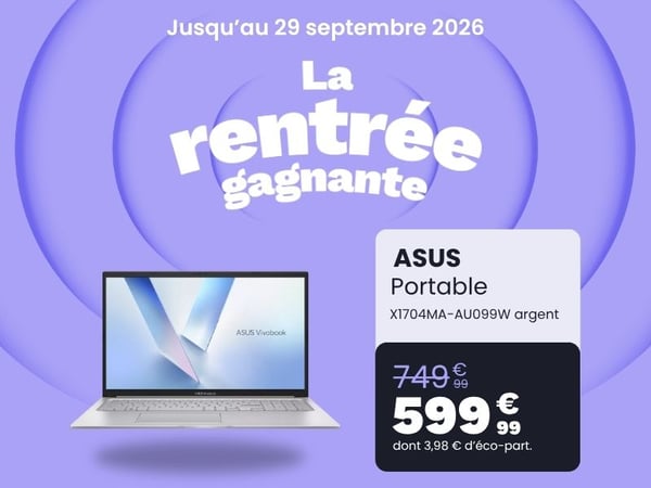 Portable ASUS X1704MA-AU099W Argent