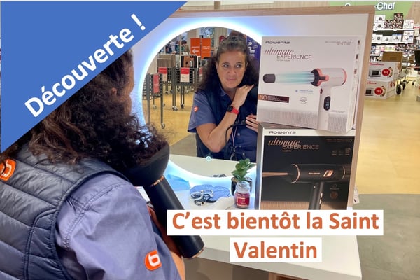 Faites plaisirs à votre partenaire durant la Saint Valentin avec nos produits électroménager et multimédia dans votre magasin Boulanger Eragny !