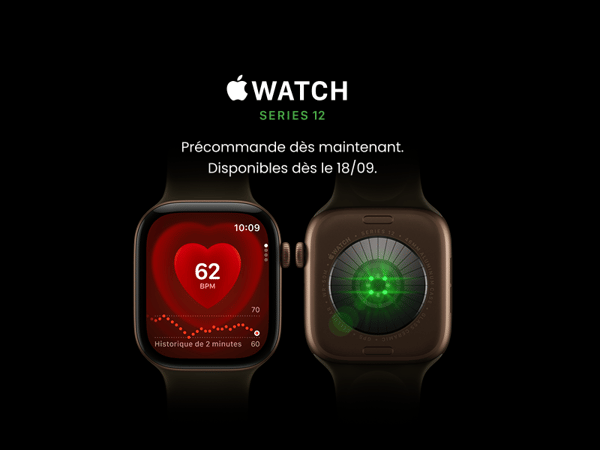 Nouveautés Apple, Apple watch, Apple serie 12, Airpods 5