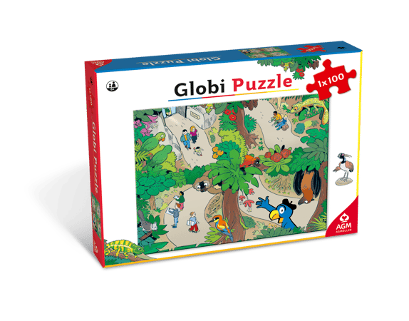 Globi Puzzle - Zoo