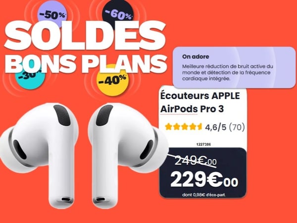 Soldes Airpods à  Boulanger La Rochelle Angoulins