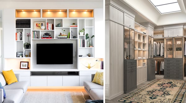 California Closets multi-space promotion.