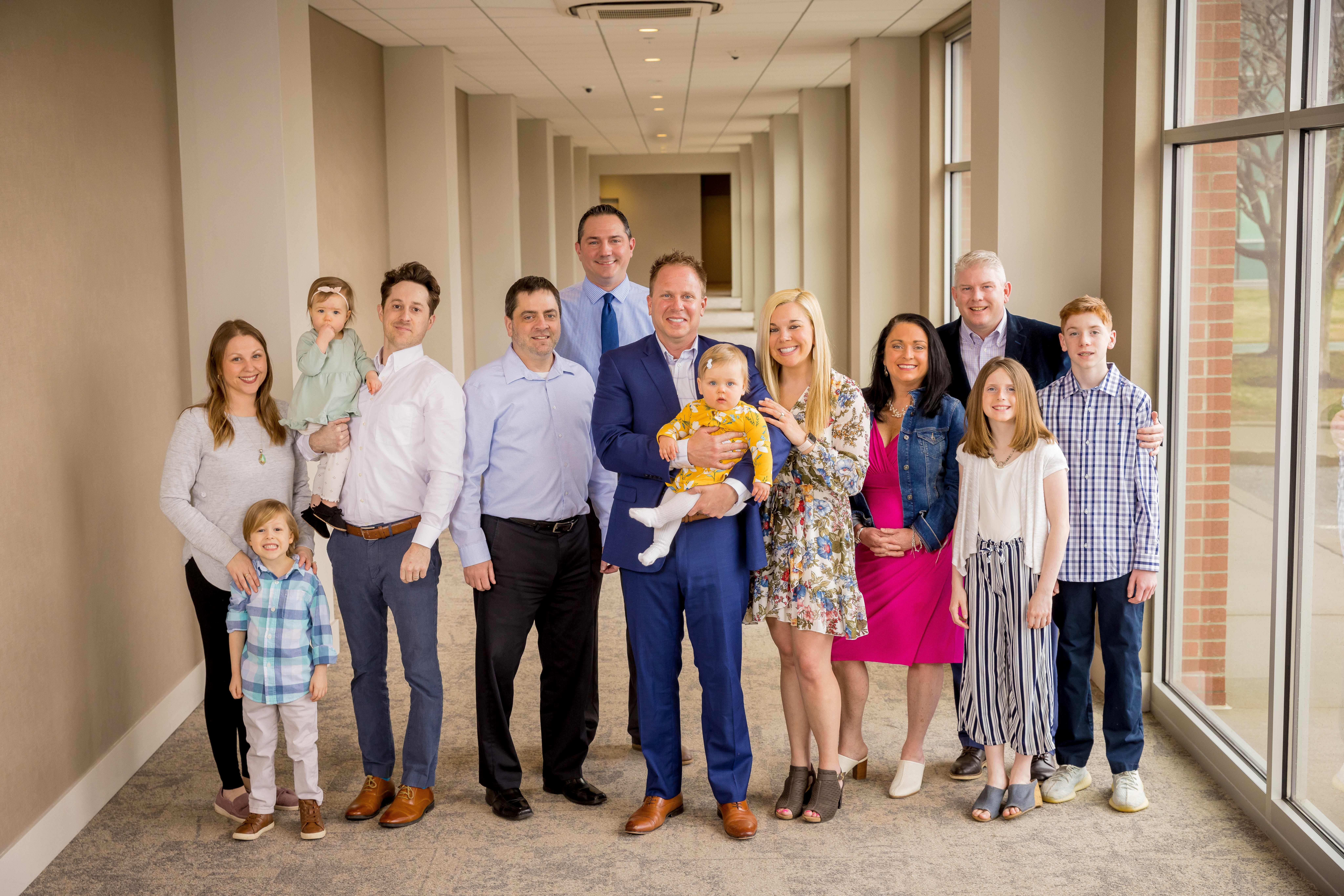 Agency family photo