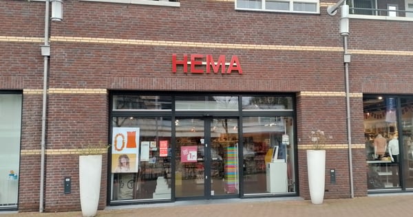 Voorkant HEMA Nieuw-Bergen