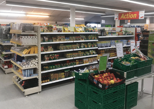 ventes de produits alimentaires