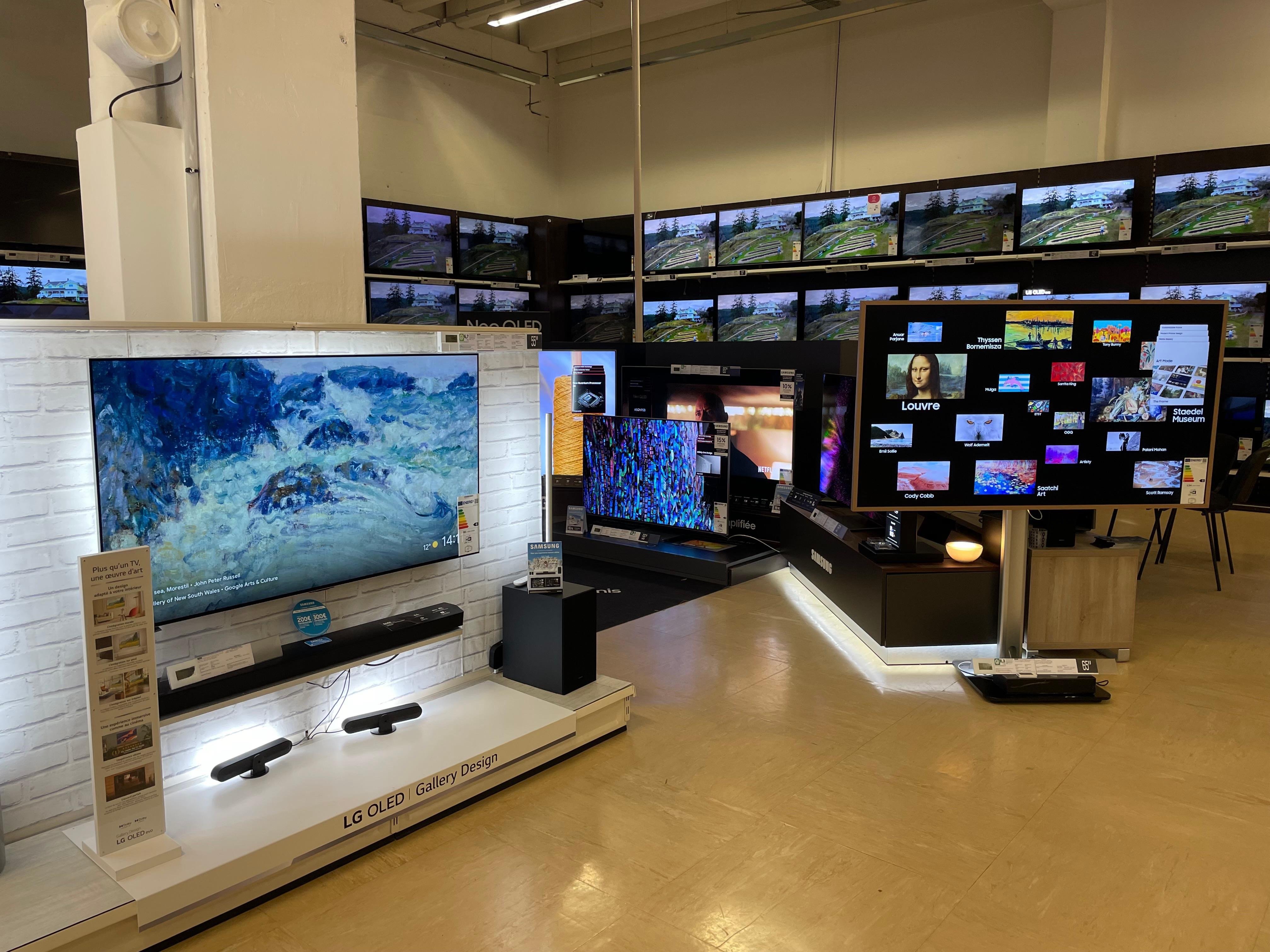 Télévision LG dans votre magasin Boulanger Plaisir