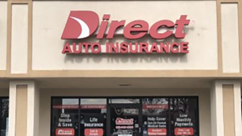Direct Auto Insurance storefront located at  578 Goodman Rd E, Southaven