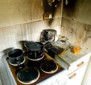 Kitchen Grease Fire