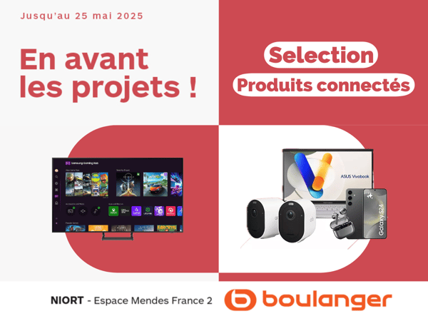 En avant les projets ! Sélection produits connectés 📺📱