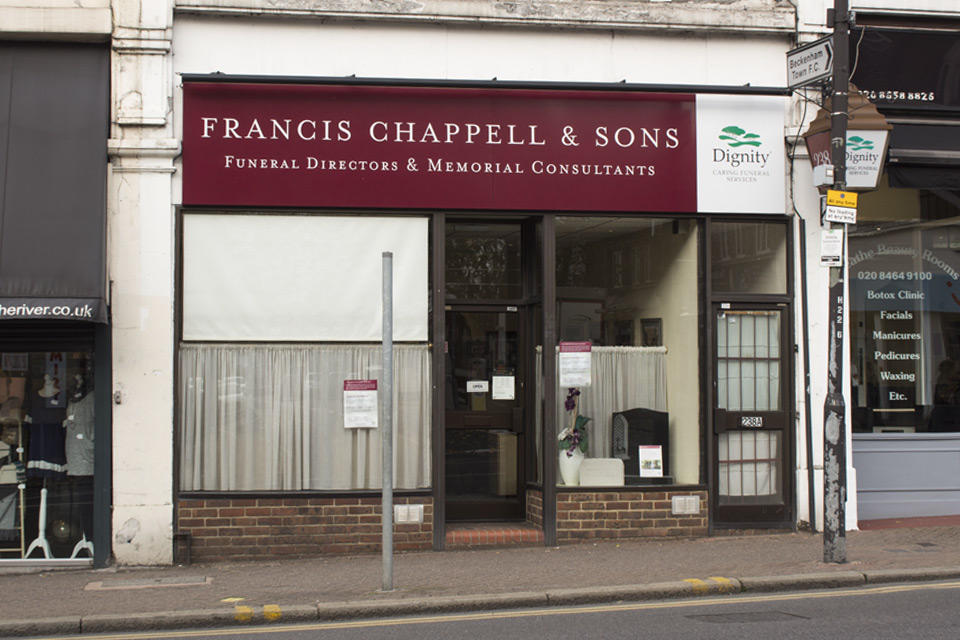 Francis Chappell Funeral Directors Beckenham Branch