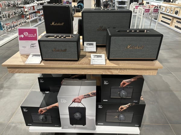 Toutes les enceintes MARSHALL, un style inimitable