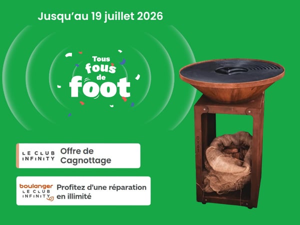 Brasero OYAT 58 cm : l’art de cuisiner et de se retrouver en extérieur chez Boulanger Poitiers - Chasseneuil Du Poitou