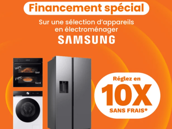 🎁🎁🎁Venez profiter de notre financement exceptionnel sur une sélection d'appareils en électroménager Samsung au sein de votre magasin Boulanger Metz Augny !🎁🎁🎁