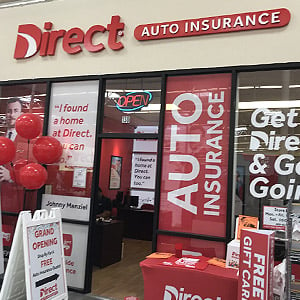 Direct Auto Insurance storefront located at  3025 North Dowlen Road, Beaumont