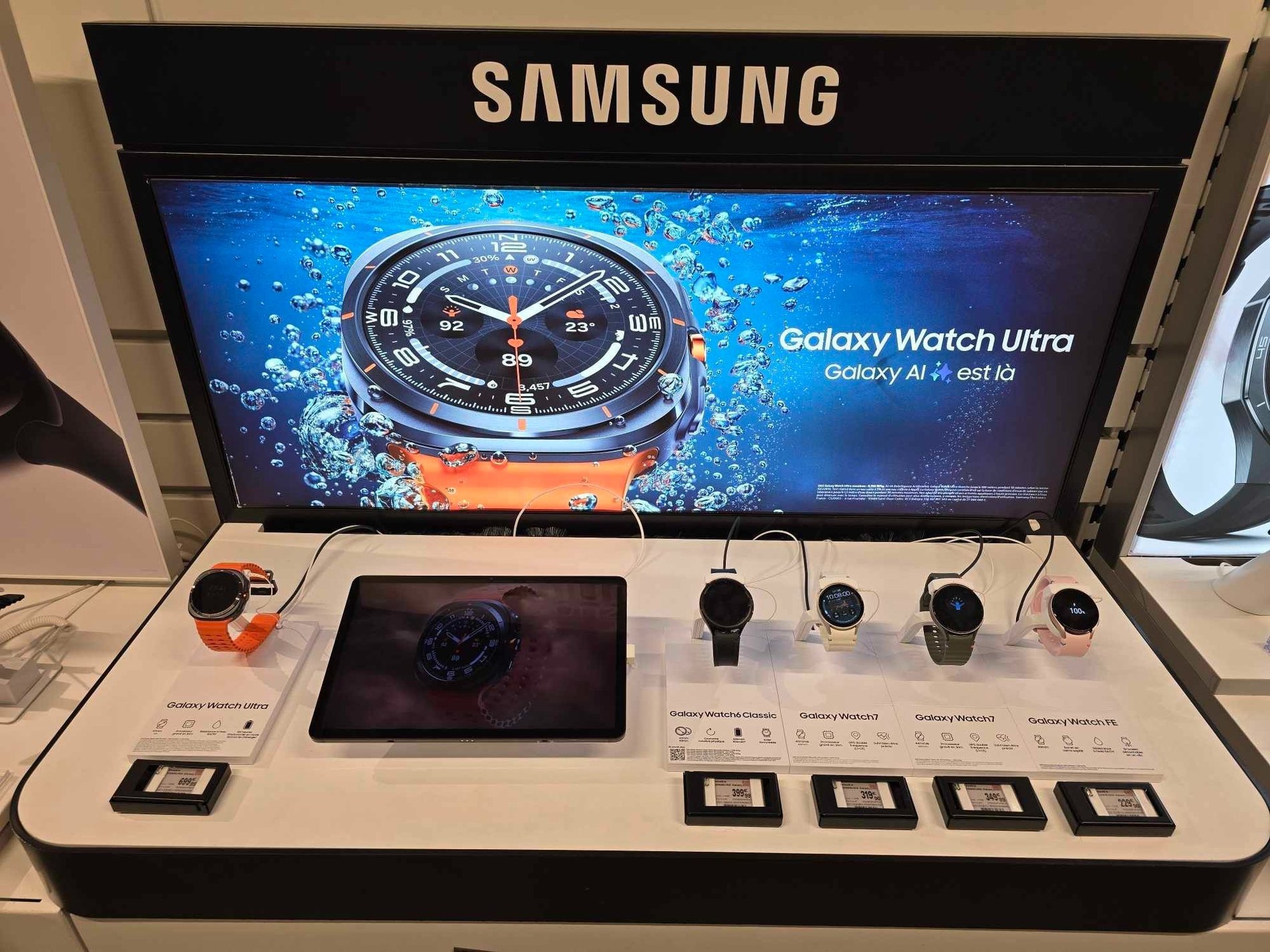 Nouvelle gamme de montres Samsung Galaxy Watch Ultra