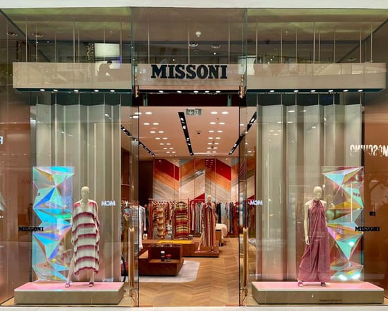 Missoni Boutique Dubai The Dubai Mall opening hours address