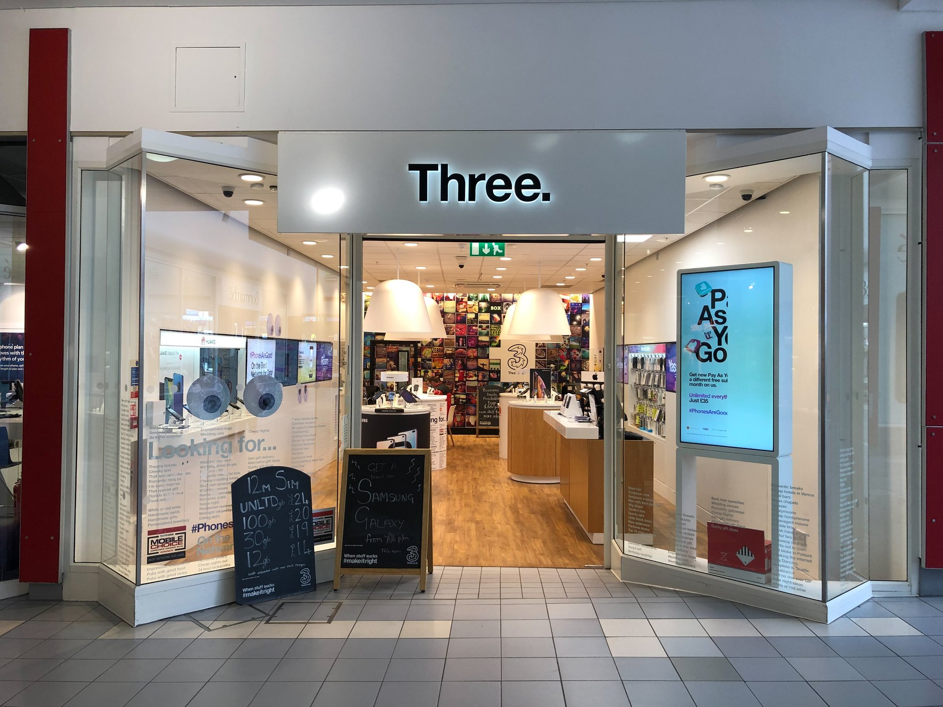 Three Perth Ii Phones Sims Broadband Deals