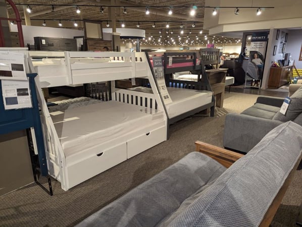 Amery Slumberland Furniture loft bed