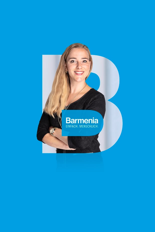 Svenja Sinen. Ihre Ansprechpartnerin für die Barmenia Versicherung in Dortmund