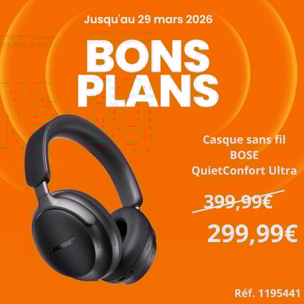 Casque BOSE QuietComfort Ultra Noir