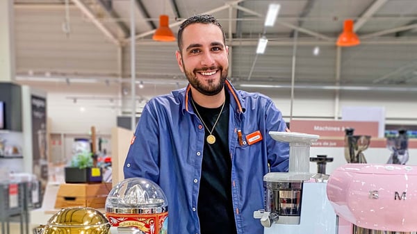 Anthony, Équipier Client - Agent de maîtrise Boulanger Toulon La Garde