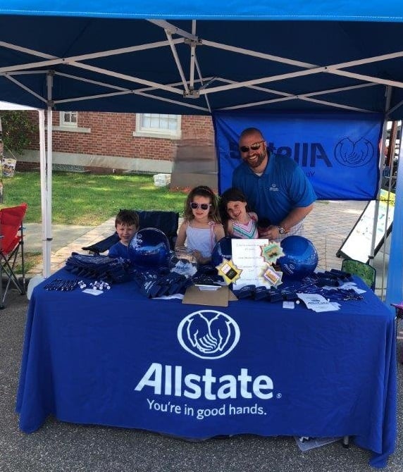 Ryan and kids at Meet in the Street