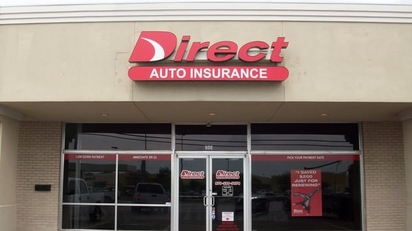 Direct Auto Insurance storefront located at  724 East Villa Maria Road, Bryan