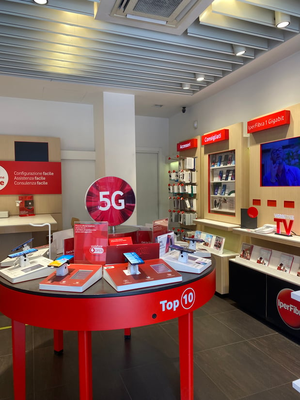 Vodafone Store | Via Cilea