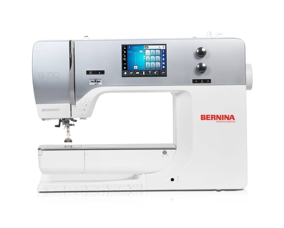 Die Bernina 720 ist eine perfekte Nähmaschine für Vielnäherinnen und Ateliers