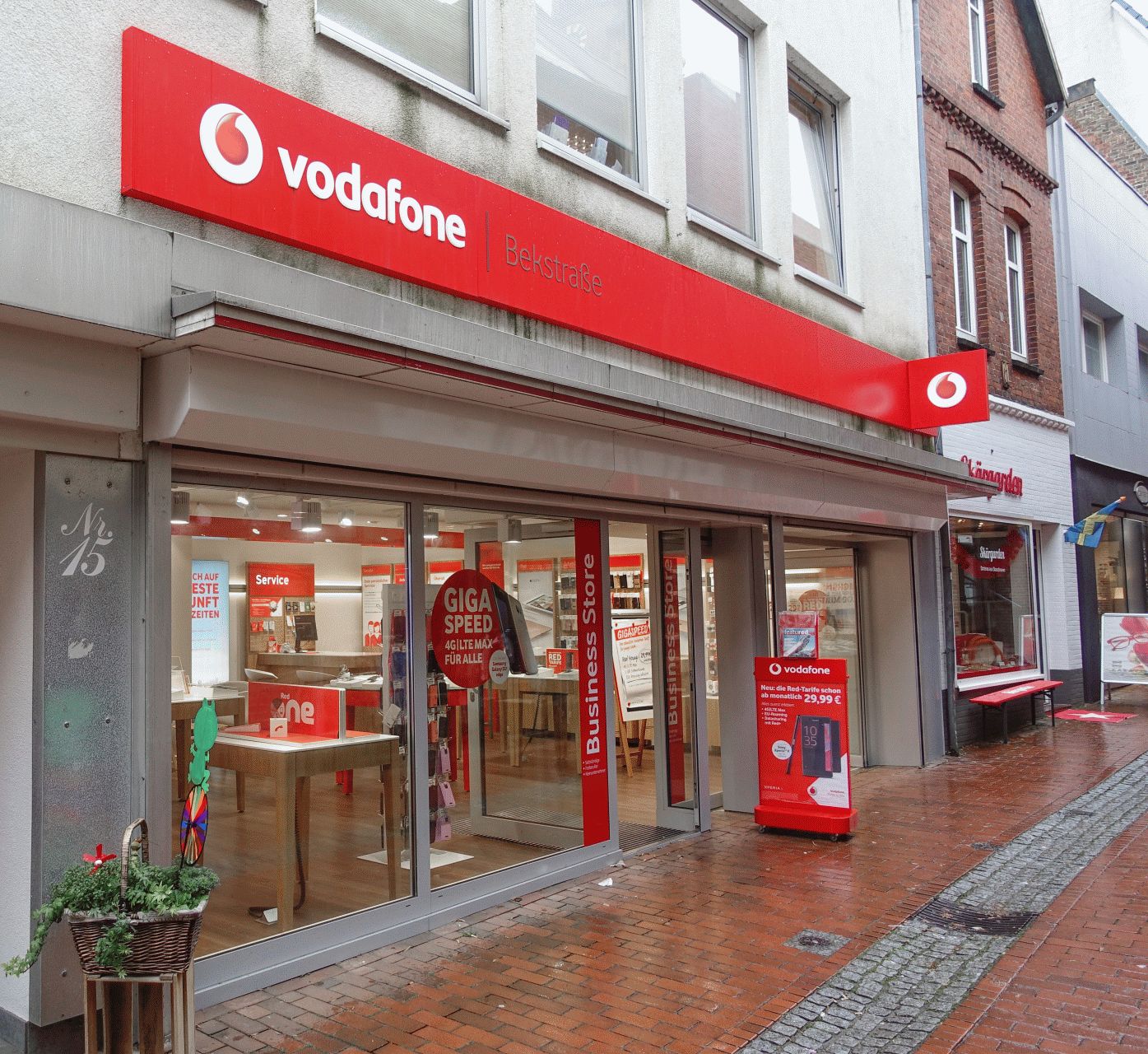 Vodafone-Shop in Itzehoe, Bekstr. 15