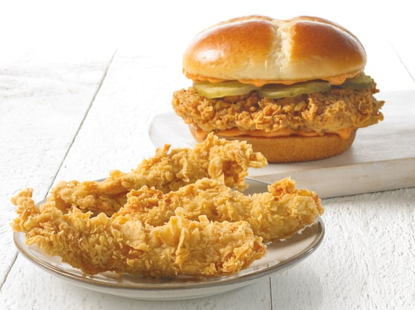 Tenders and Chicken Sandwich