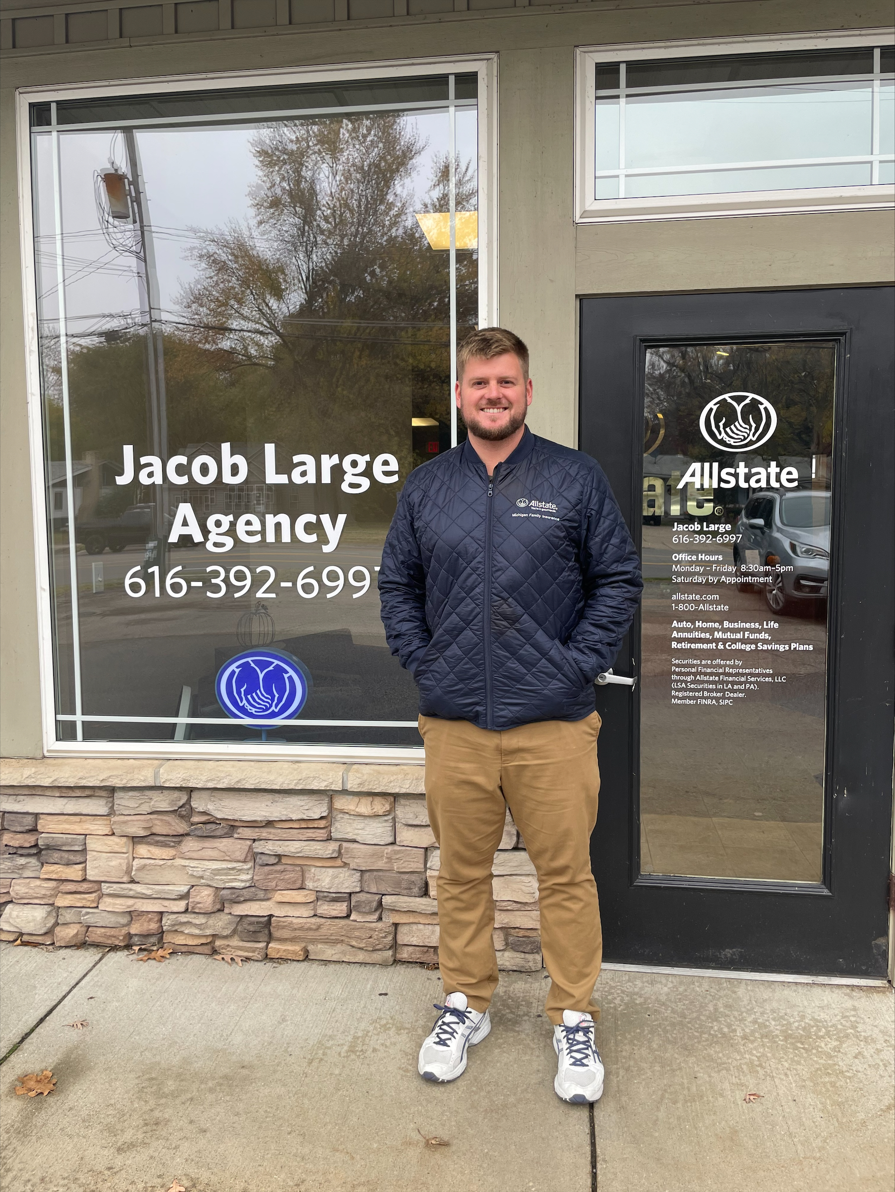 Our office is located at 70 E. Lakewood Blvd., Holland MI 49424.