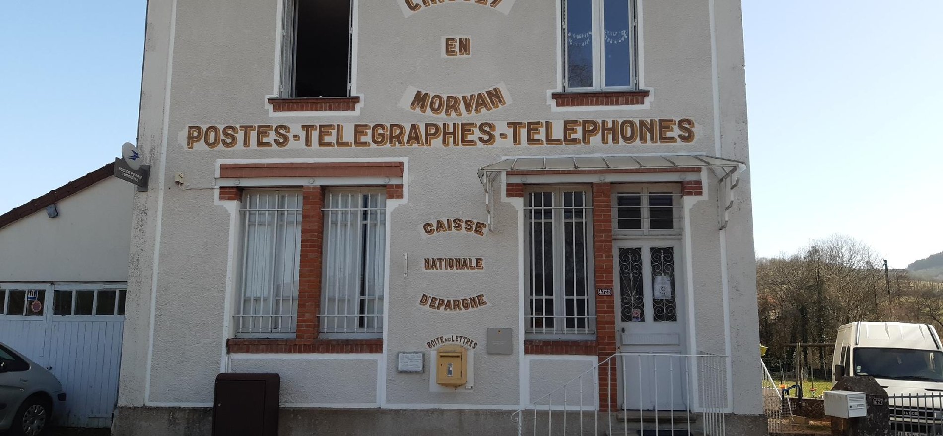 Photo du point La Poste Agence Communale CHISSEY EN MORVAN Mairie