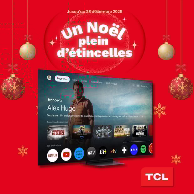 TV Mini Led TCL 65C79K 2025 - 65 pouces ( 164 cm )chez Boulanger Vitrolles