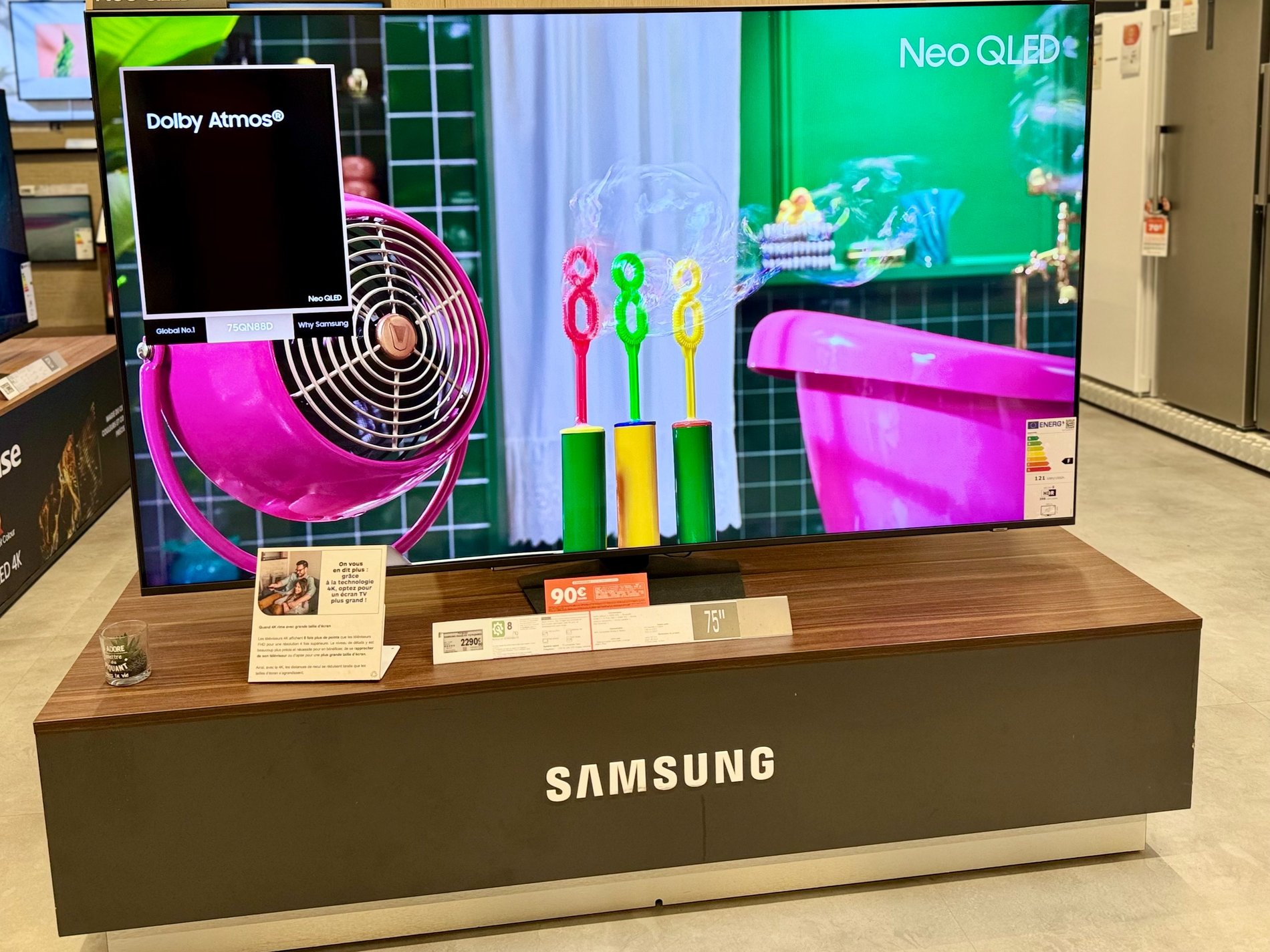 TV Samsung Boulanger Rennes St Grégoire