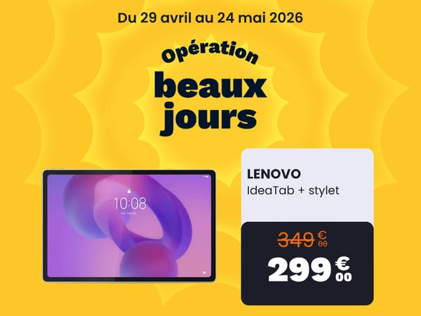 Tablette Android LENOVO IdeaTab Plus + Stylet
