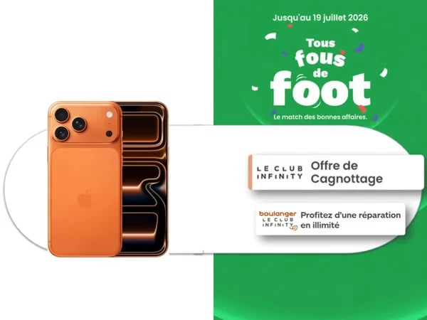 De l'ambiance des stades à vos stories : l'iPhone est votre meilleur allié pour vibrer et partager chaque exploit pendant l'opération Tous fous de foot