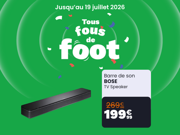 Barre de son BOSE TV Speaker à 199.99€
