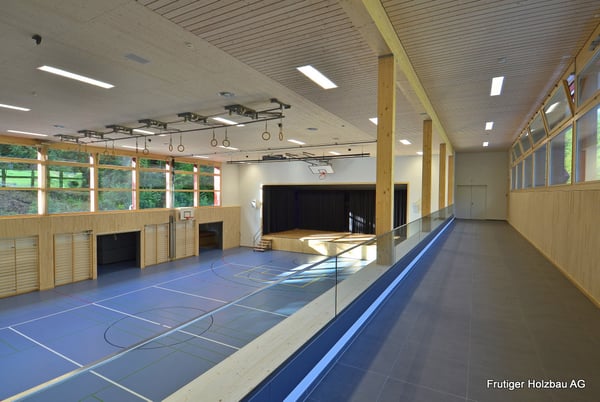 Akustik Decke Frutiger Holzbau Ringgenberg