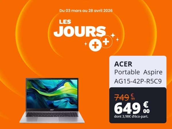 promotion boulanger beauvais portable pc ACER