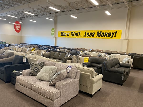 Clearance Furniture at Slumberland Furniture Store in Minot,  ND