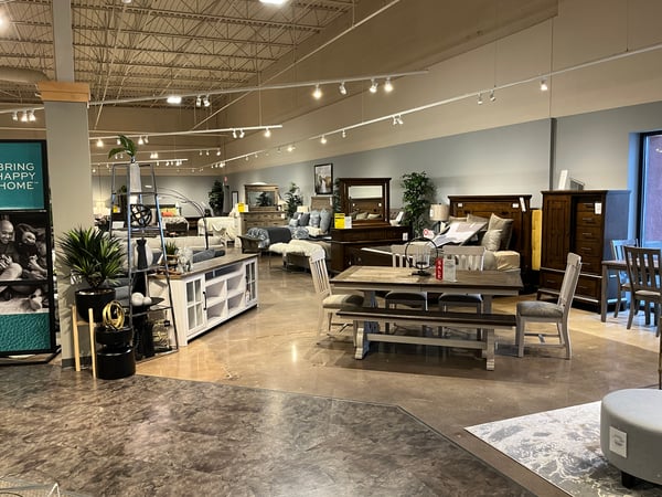 Slumberland Furniture Store in Des Peres,  MO - Showroom Right