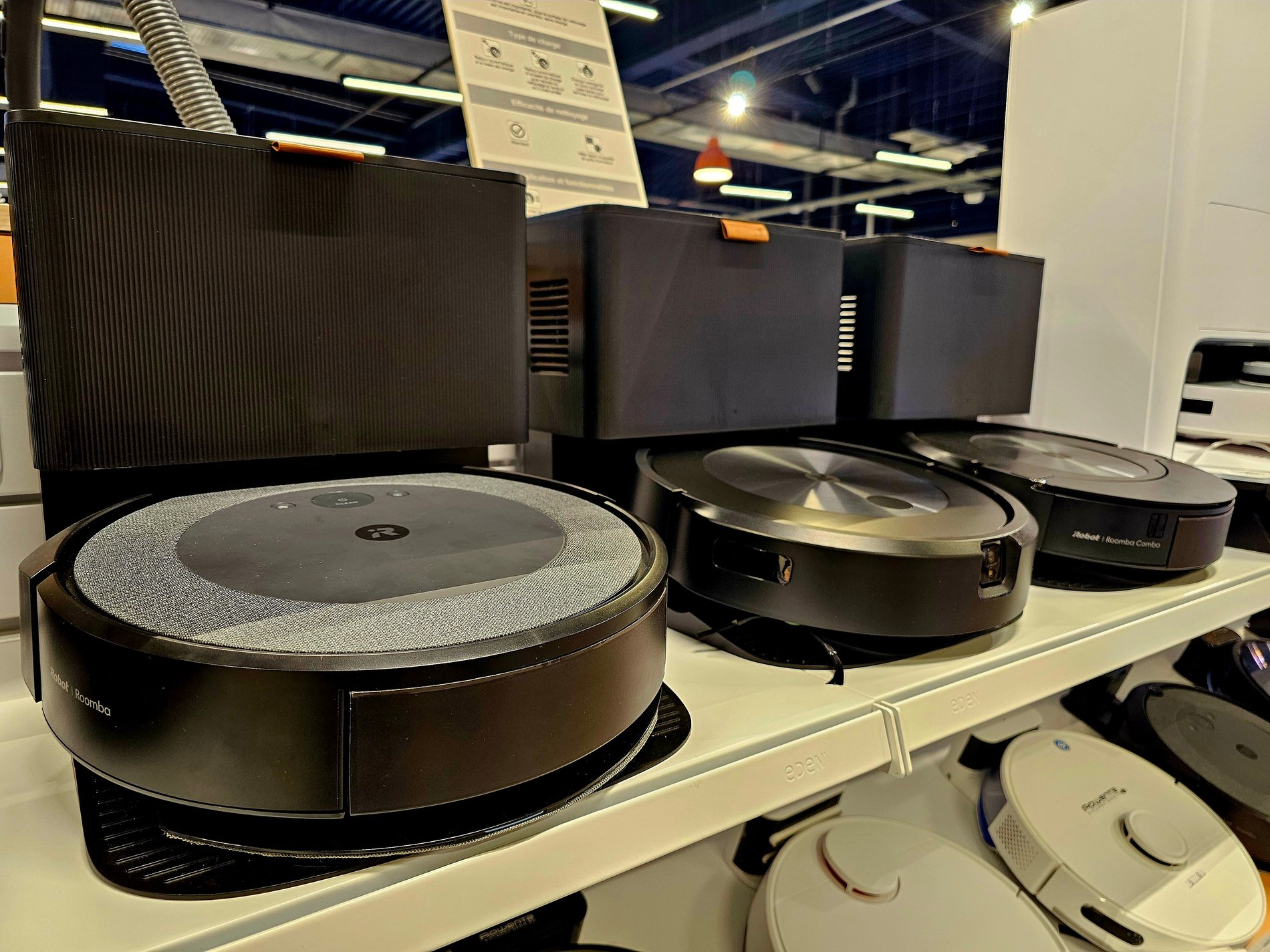 aspirateur robot brava irobot Boulanger Tourville la rivière Rouen